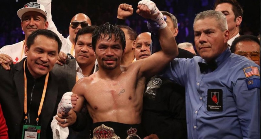 Pacquiao retiene título ante Broner y reta a Mayweather Pacquiao retiene título ante Broner y reta a Mayweather