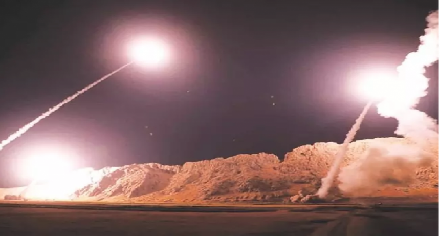Irán bombardea con al menos una decena de misiles una base aérea de Irak que alberga fuerzas de EE.UU.