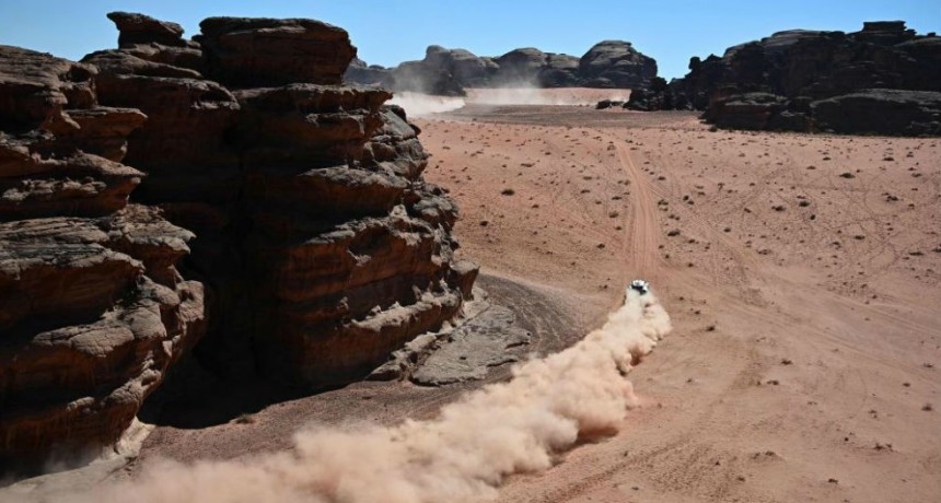 Finalizo la cuarta etapa del dakar