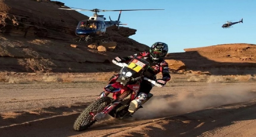 El shock de Luciano al desafiar solo el desierto árabe 