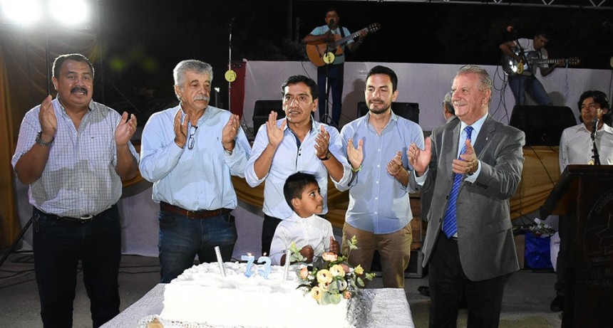 El Vicegobernador participó del aniversario de El Bordo