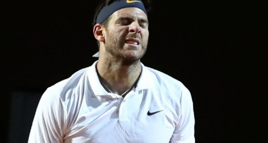 Juan Martín del Potro será nuevamente operado de la rodilla derecha