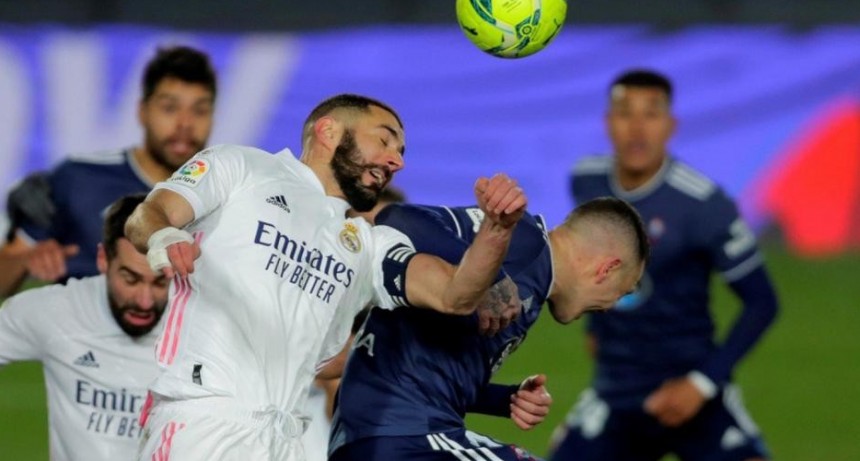Real Madrid se impuso por 2 a 0 ante el Celta