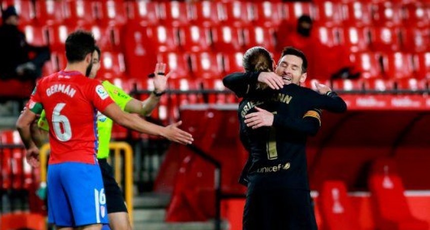 Barcelona derrotó 4-0 al Granada