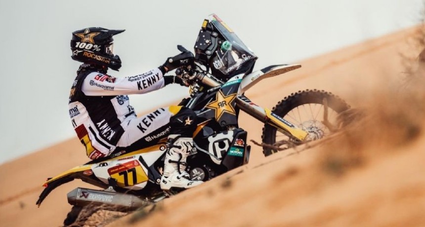 Luciano Benavides se despidió del Dakar