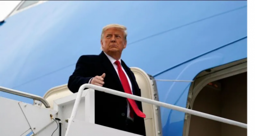 Trump pasa su último día en la Casa Blanca 