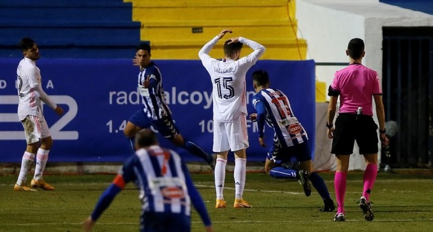 Real Madrid perdió ante el Alcoyano 