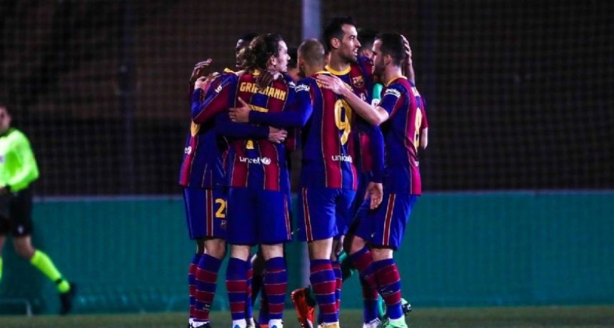 Barcelona le ganó en tiempo suplementario 2 a 0 a Cornellá