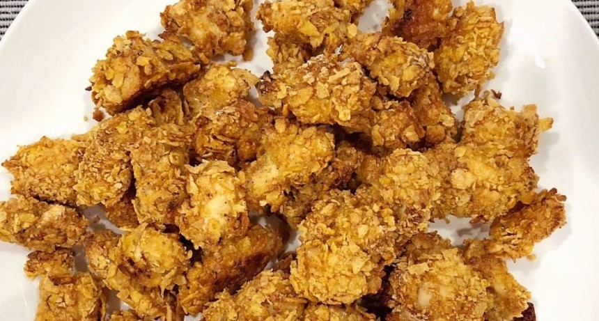 Pollo frito muy crujientes