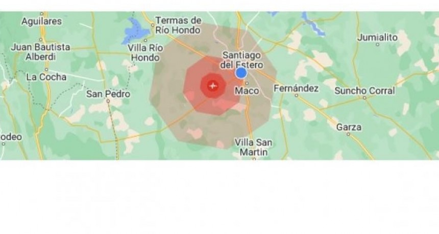 Un fuerte sismo sorprendió a Santiago del Estero