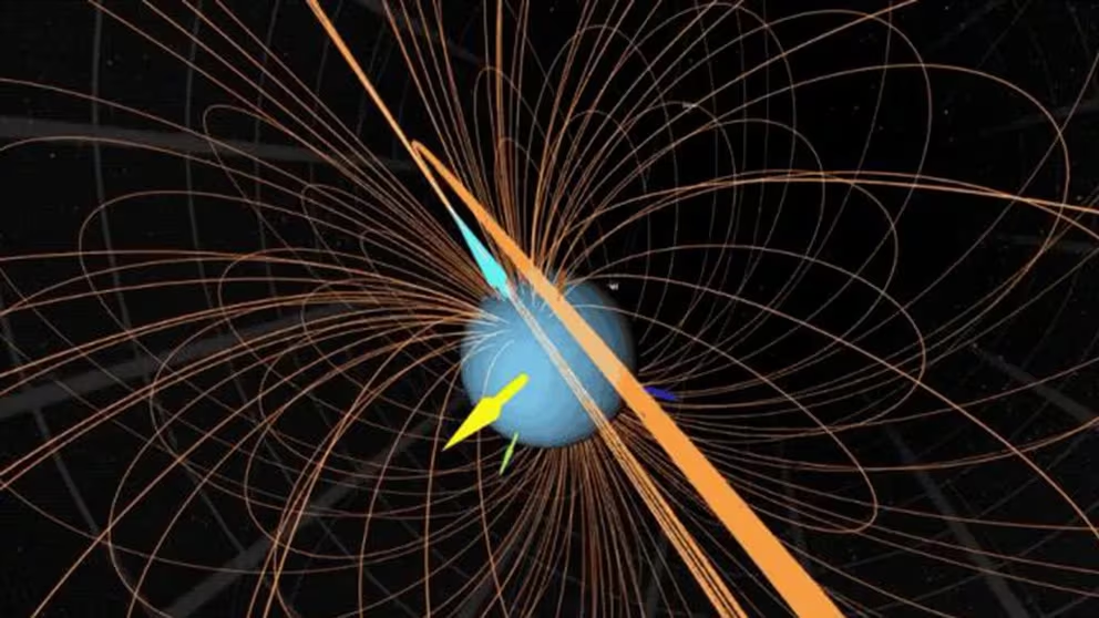 Astrónomos de la Universidad de Leicester descubren la aurora roja de uranio