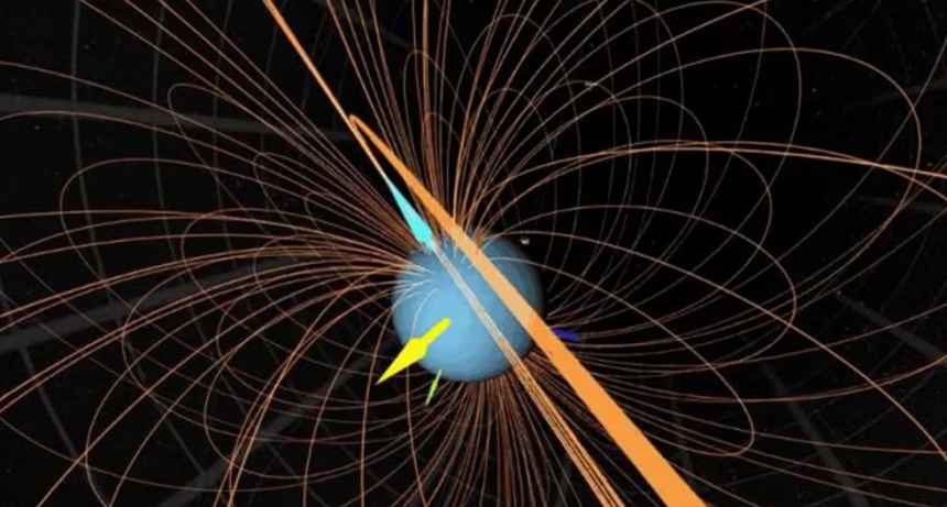 Astrónomos de la Universidad de Leicester descubren la aurora roja de uranio