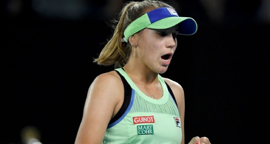 Kenin remontó ante Muguruza y se quedó con el Abierto de Australia