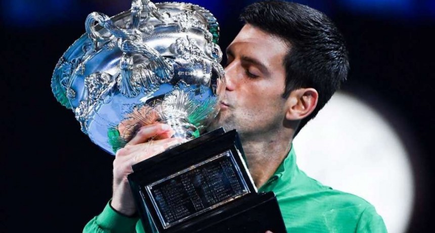 Novak Djokovic ganador del Open de Australia 2020 