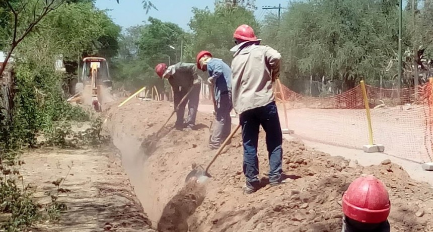 Construyen una red de gas natural en la Viña