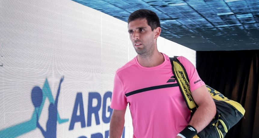 Federico Delbonis se superó y logro llegar a los octavos de final 