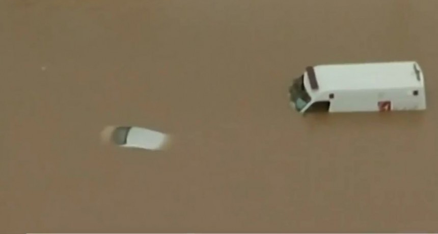  Lluvias torrenciales paralizan la ciudad brasileña de Sao Paulo