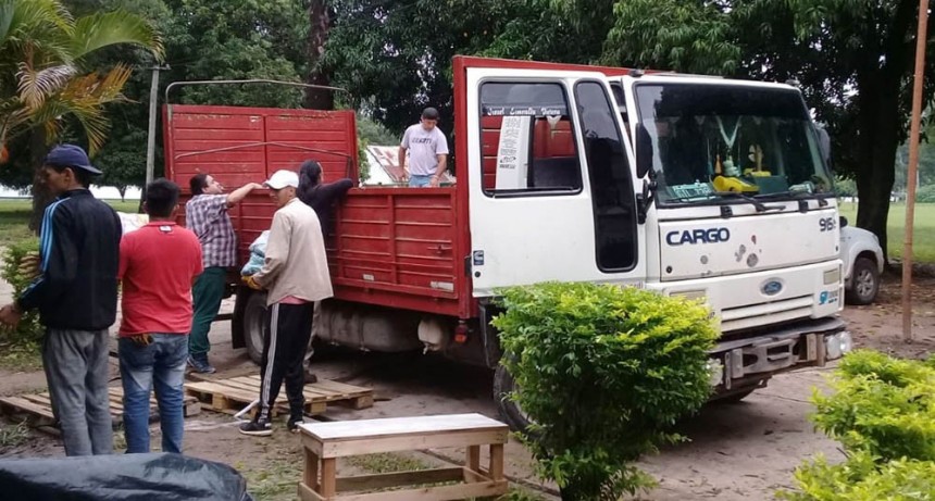 La Provincia  asiste a municipios afectados por las intensas lluvias