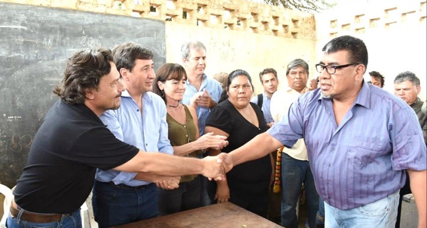 Gustavo Sáenz visitó las comunidades originarias de Alto La Sierra