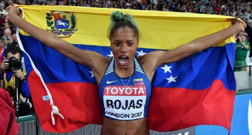 Una venezolana rompió el récord mundial en salto triple en España