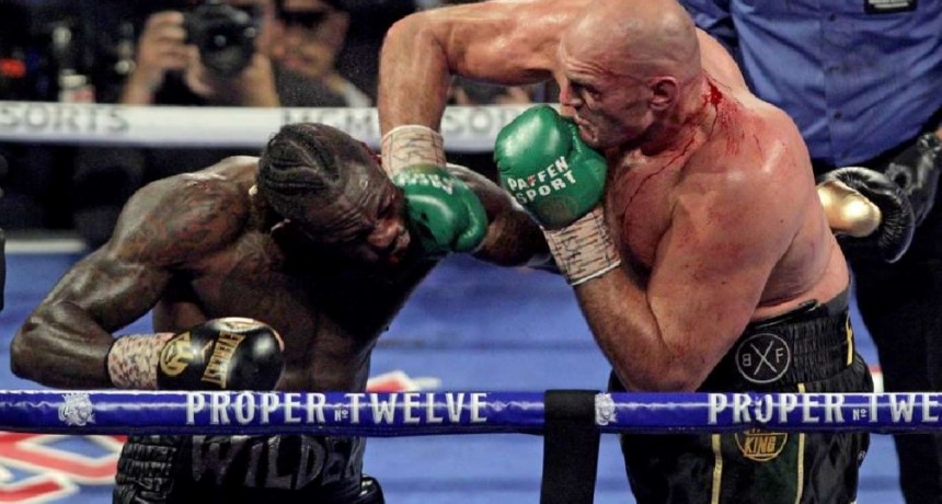 Tyson Fury le arrebató a Wilder la corona de peso pesado CMB
