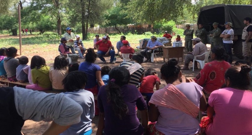 El Gobierno provincial asiste a familias en Tartagal