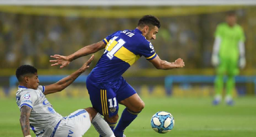 Boca le ganó a Godoy Cruz con un golazo de Salvio