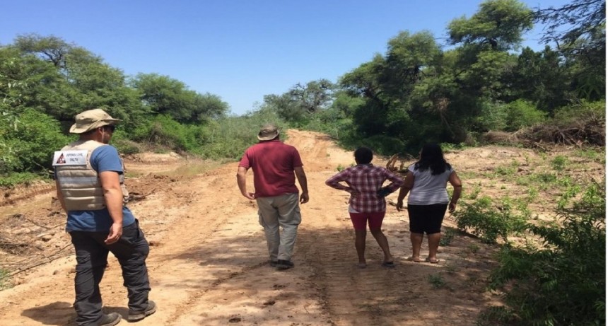 Defensa Civil intensifica el trabajo preventivo en la zona ante la crecida del río Pilcomayo