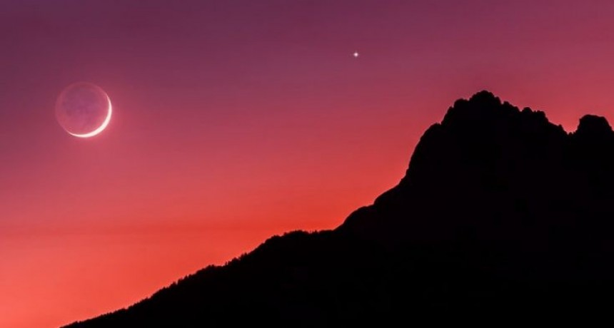 Anoche un gran espectáculo el cielo 