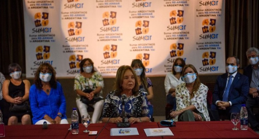 Chiche Duhalde presentó su nueva agrupación política SUMAR