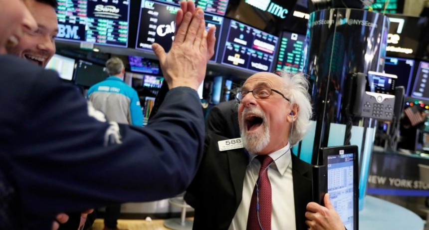 Wall Street cierra con super verde