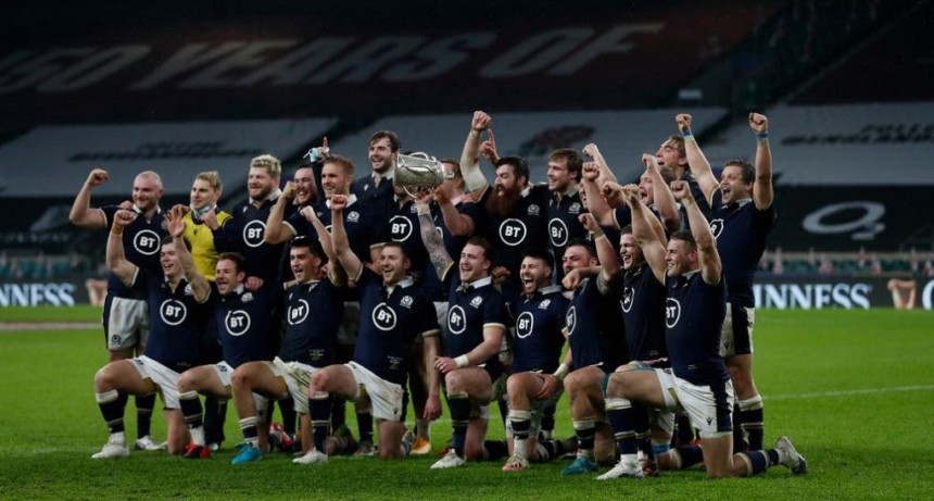 Escocia ganó como visitante a Inglaterra después de 38 años