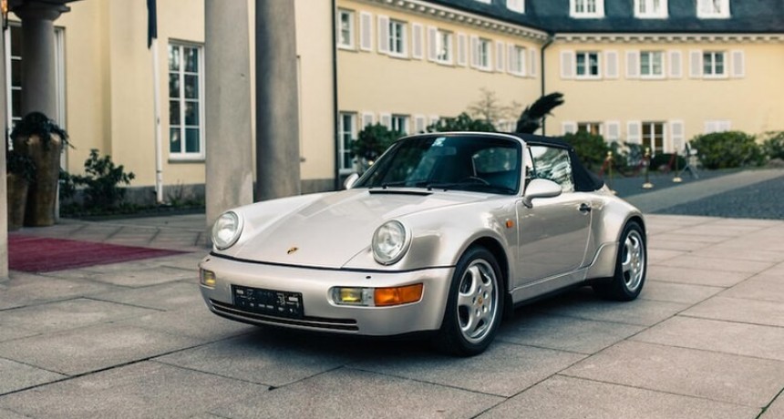 Subastan Porsche 911 de Maradona