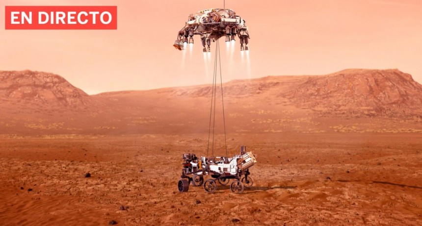 Mars Perseverance llega a Marte EN VIVO