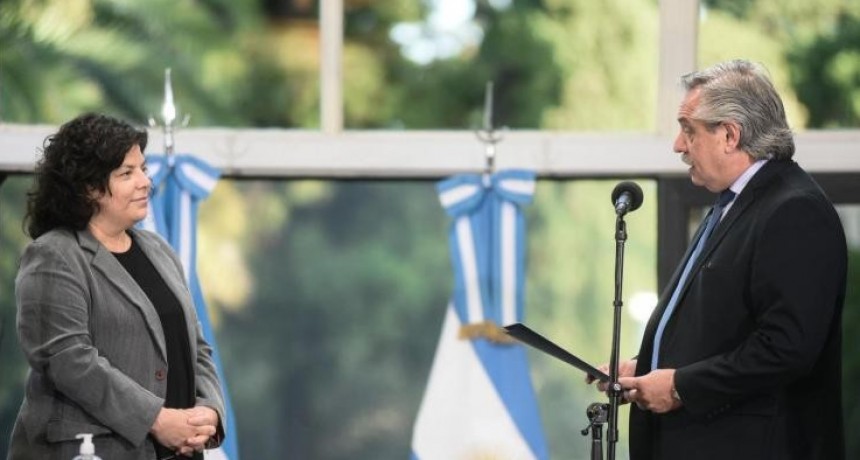 Carla Vizzotti asumió como nueva ministra de Salud