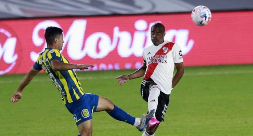 River goleó 3 a 0 a Rosario Central 