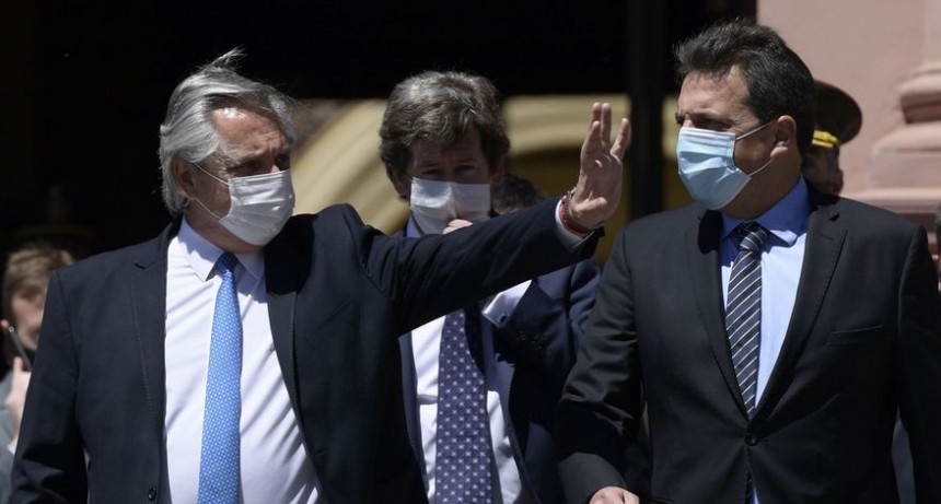 Alberto Fernández y Sergio Massa definen al reemplazante de Máximo Kirchner