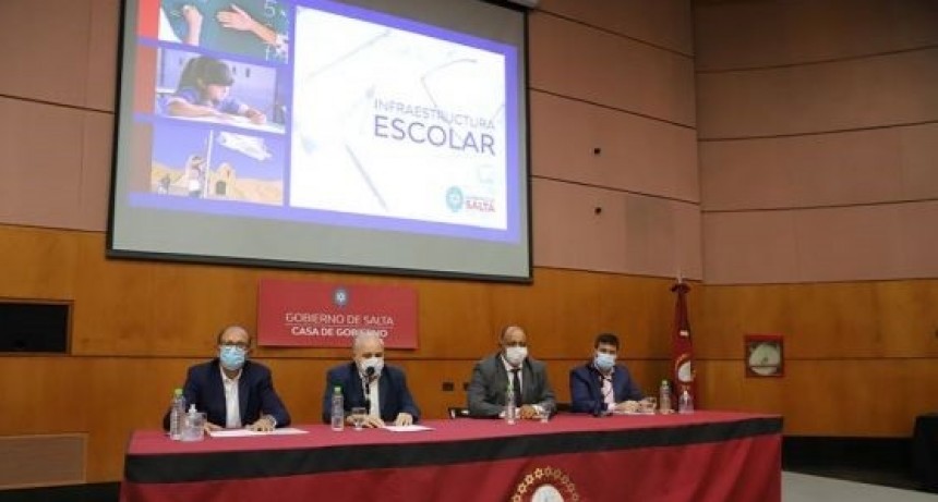 La Provincia invertirá $3.100 millones en infraestructura escolar