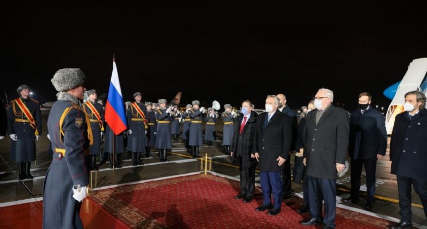 El Presidente ya se encuentra en Rusia