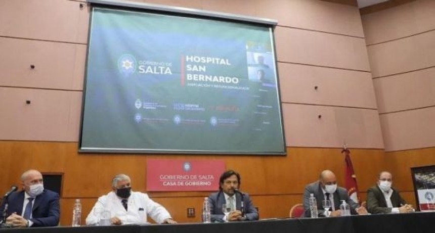 Sàenz: el hospital San Bernardo es referente del NOA y NEA