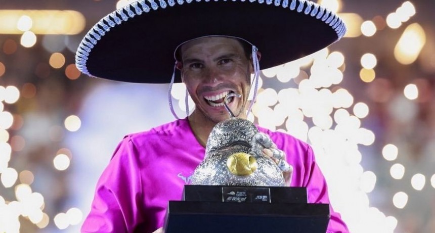 Nadal: No perdí un set en todo el torneo