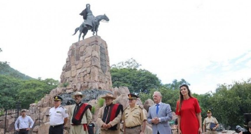 El  Vicegobernador encabezó los homenajes al Héroe Nacional