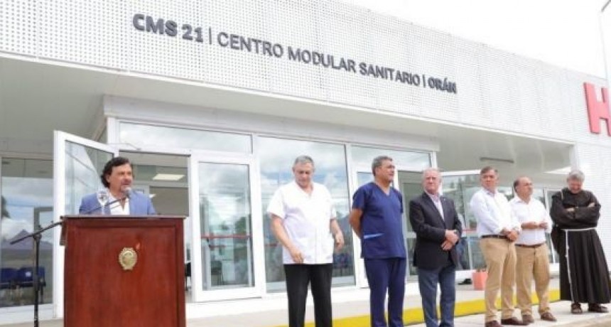 Inauguran el Hospital Modular de Orán