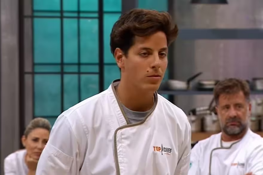 Máximo Menem debutó en un reality de cocina 