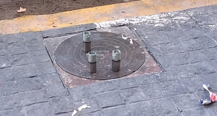 Detonan granadas encontradas en un contenedor