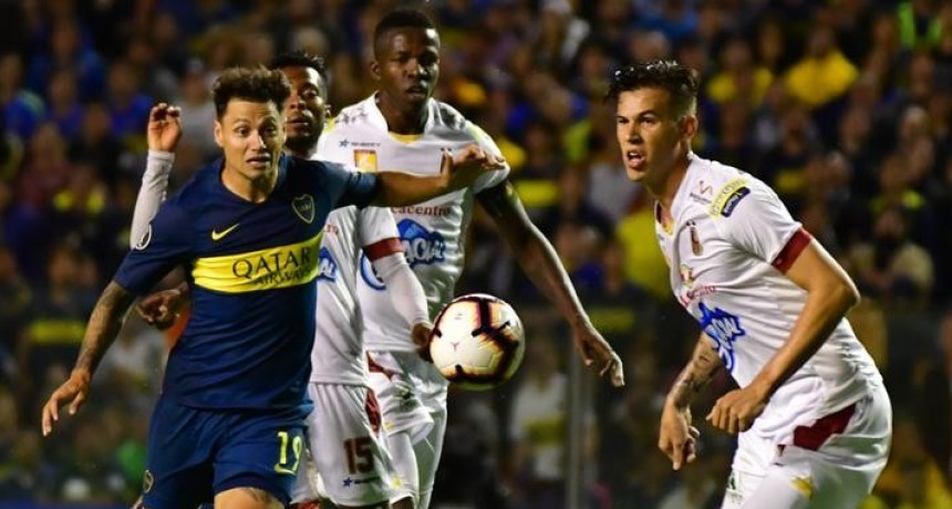 Boca golea al Tolima en La Bombonera