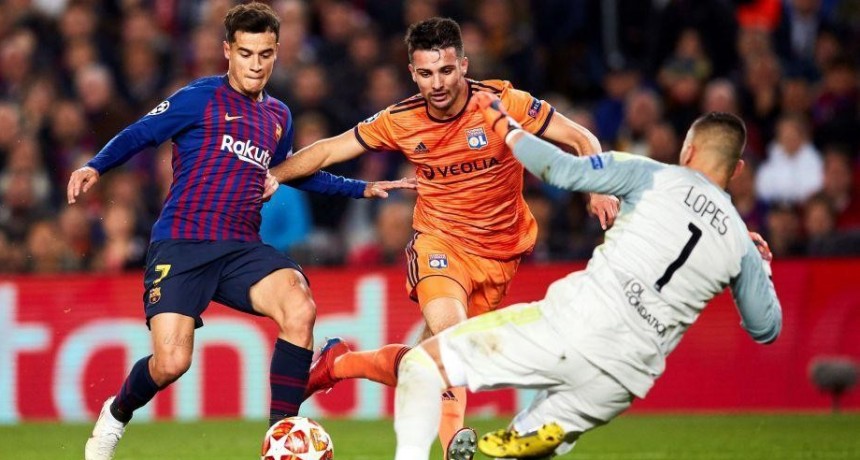 Barcelona goleó 5 a 1 a Lyon