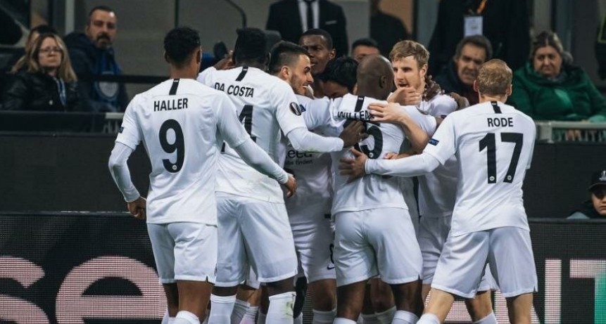 Frankfurt eliminó al Inter en Italia