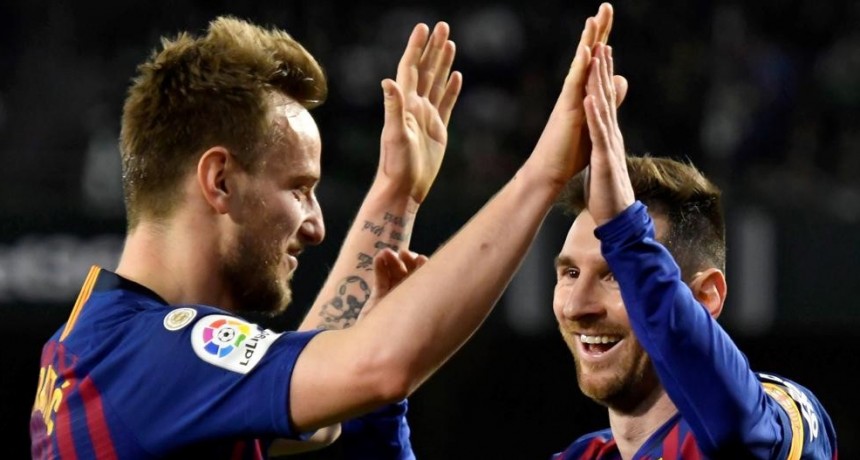 El Barca le ganó 4 a 1 al Betis