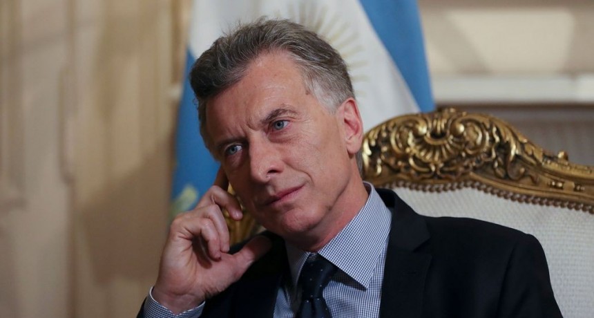 El presidente Mauricio Macri en reportaje